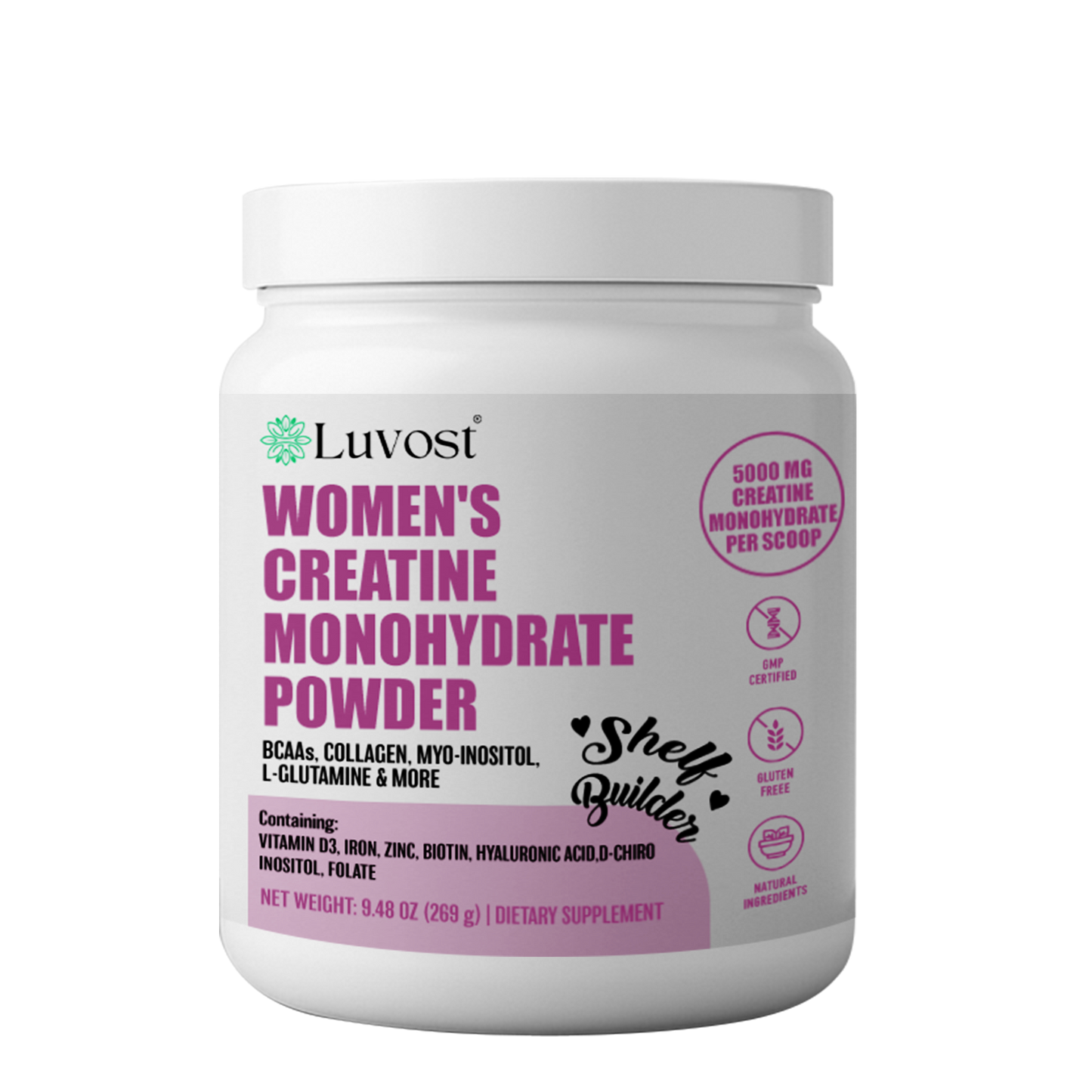 Luvost Women's Creatine Monohydrate Powder