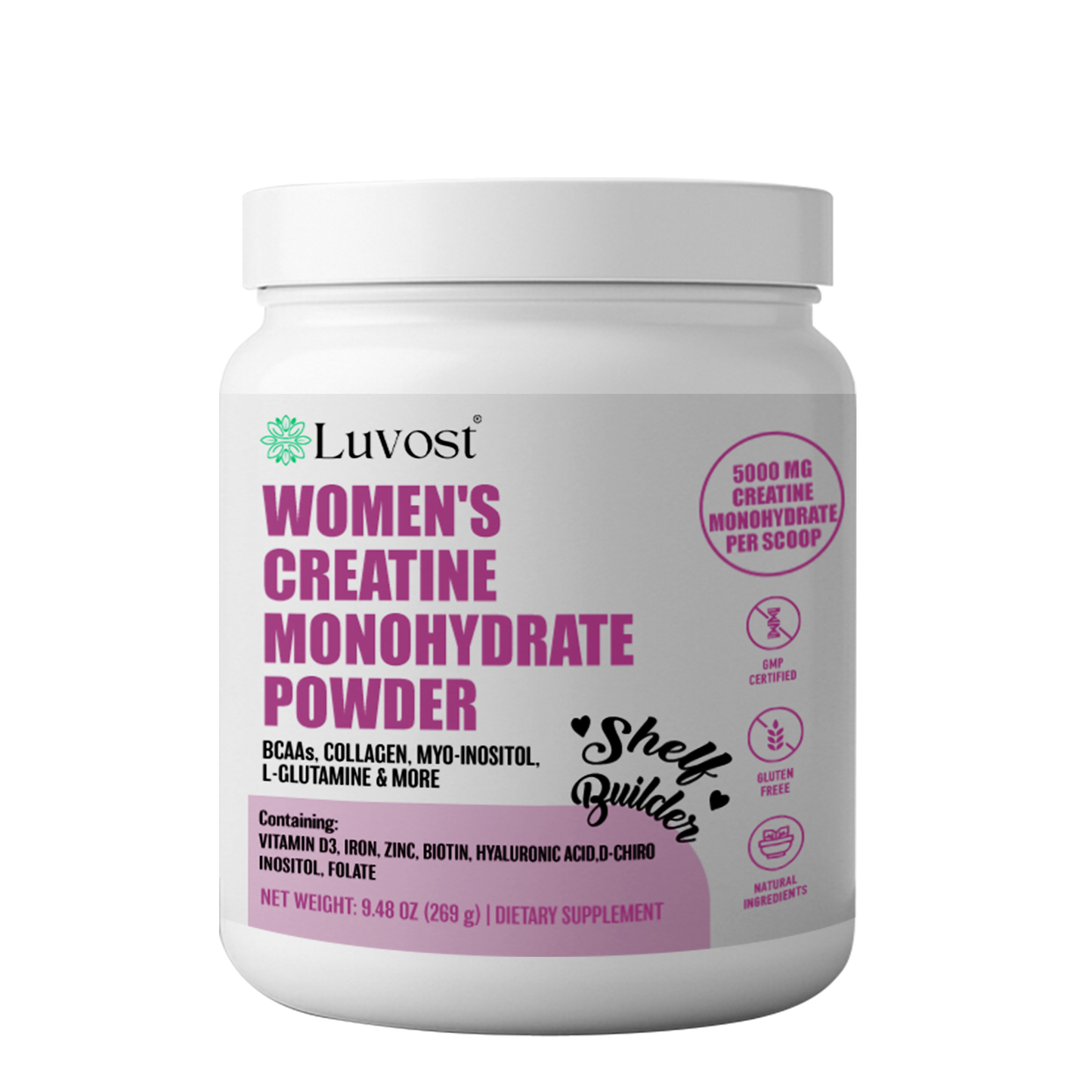 Luvost Women's Creatine Monohydrate Powder