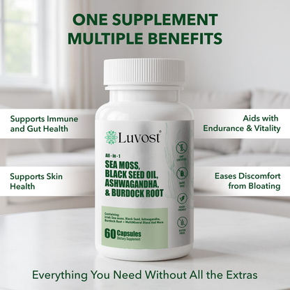 Luvost MultiMineral™ Sea Moss Black Seed