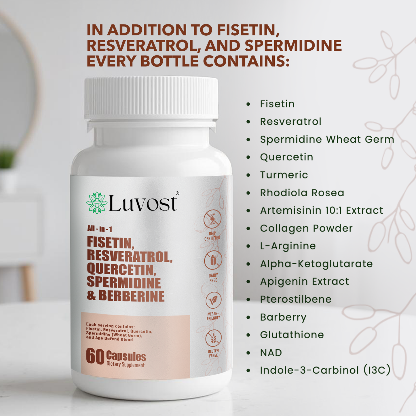 Luvost All in 1 One Age Defend™ Supplement