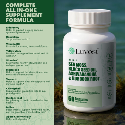 Luvost MultiMineral™ Sea Moss Black Seed