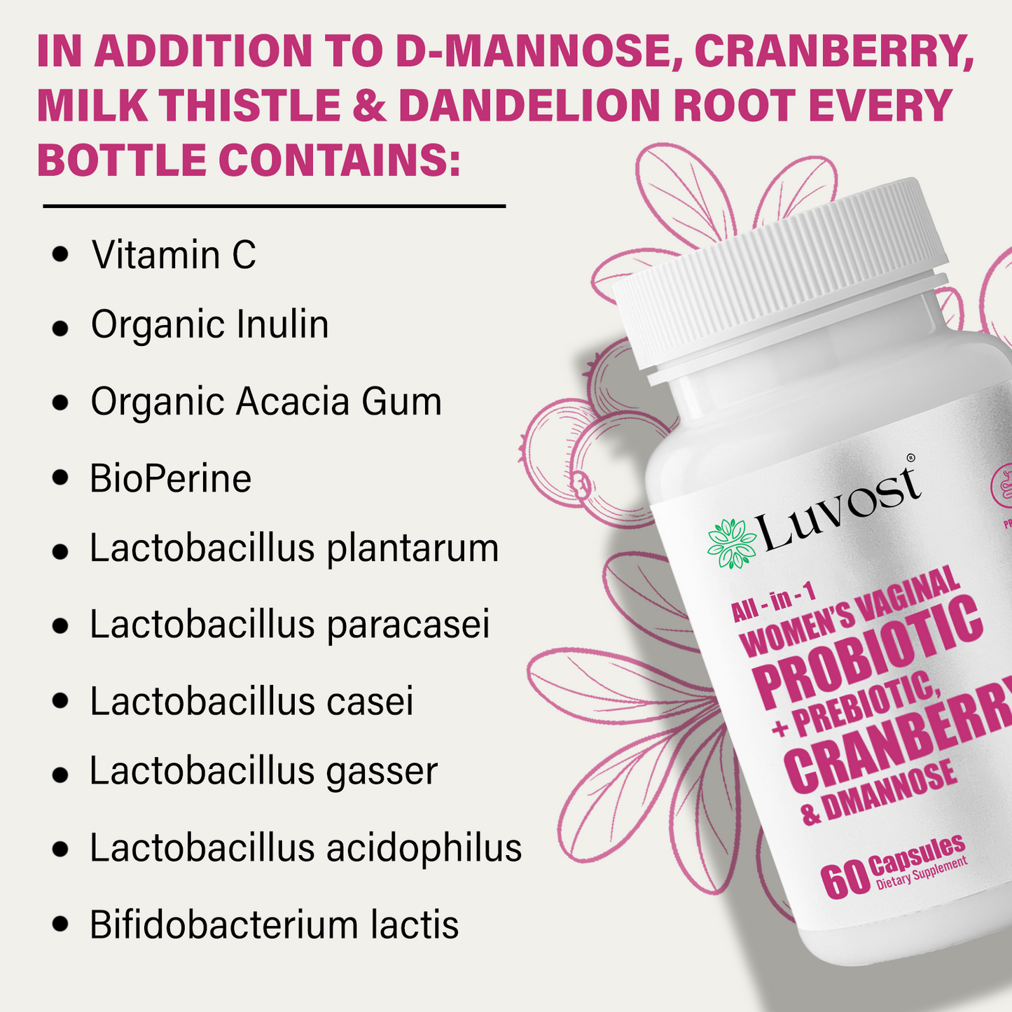 Luvost PH Defend Womens Probiotic
