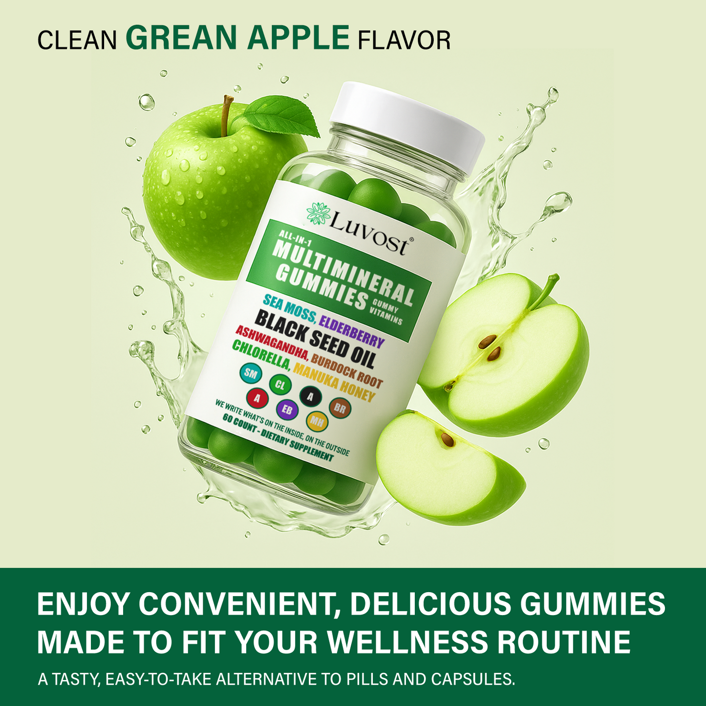 Luvost Multimineral Sea Moss Gummies