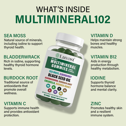 Luvost Multimineral Sea Moss Gummies