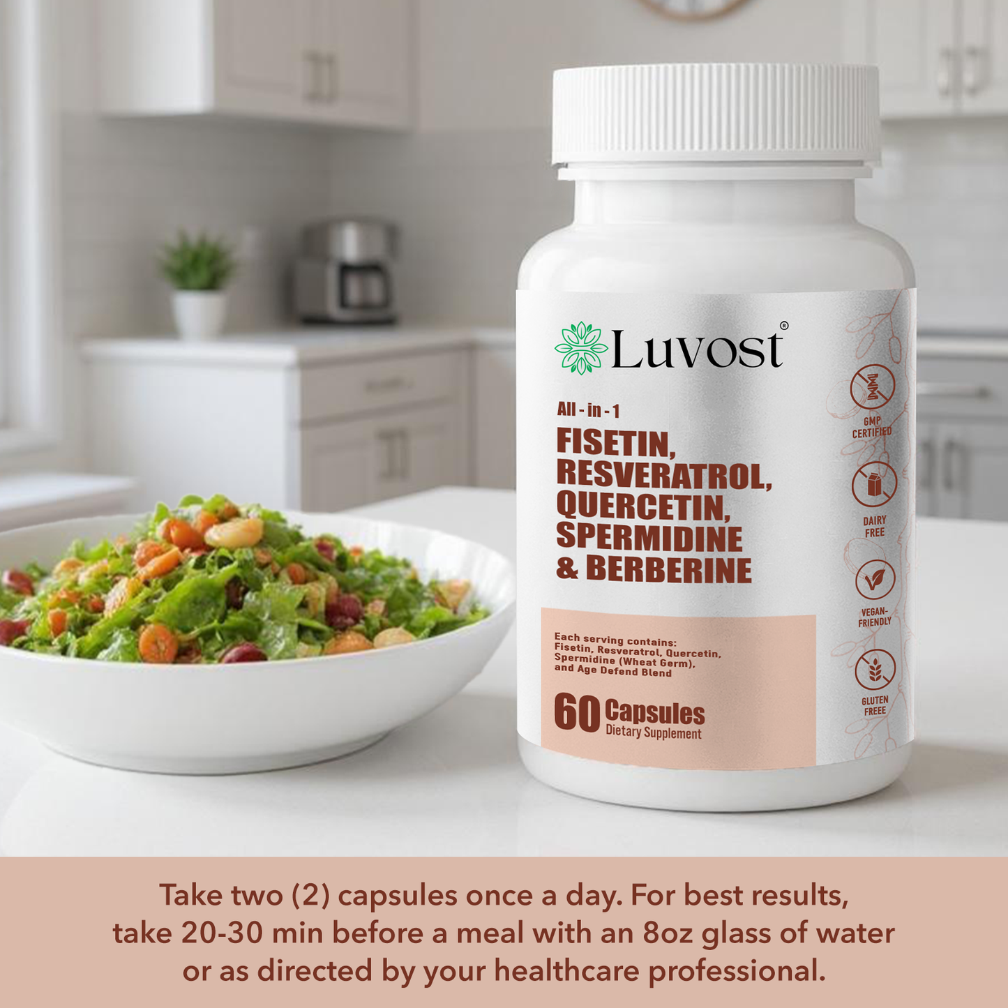 Luvost All in 1 One Age Defend™ Supplement