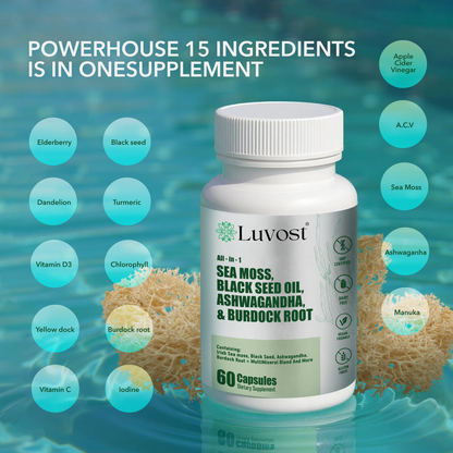 Luvost MultiMineral™ Sea Moss Black Seed