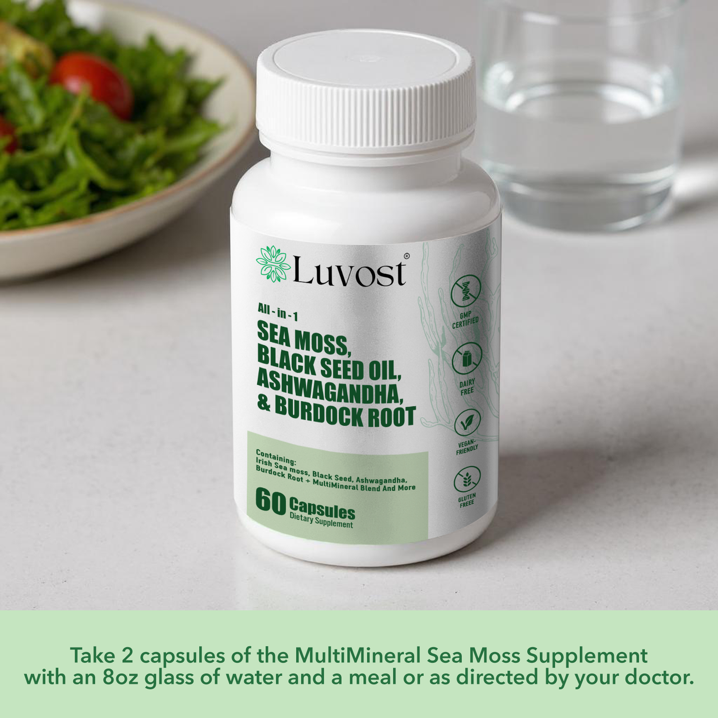 Luvost MultiMineral™ Sea Moss Black Seed