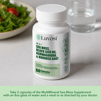 Luvost MultiMineral™ Sea Moss Black Seed