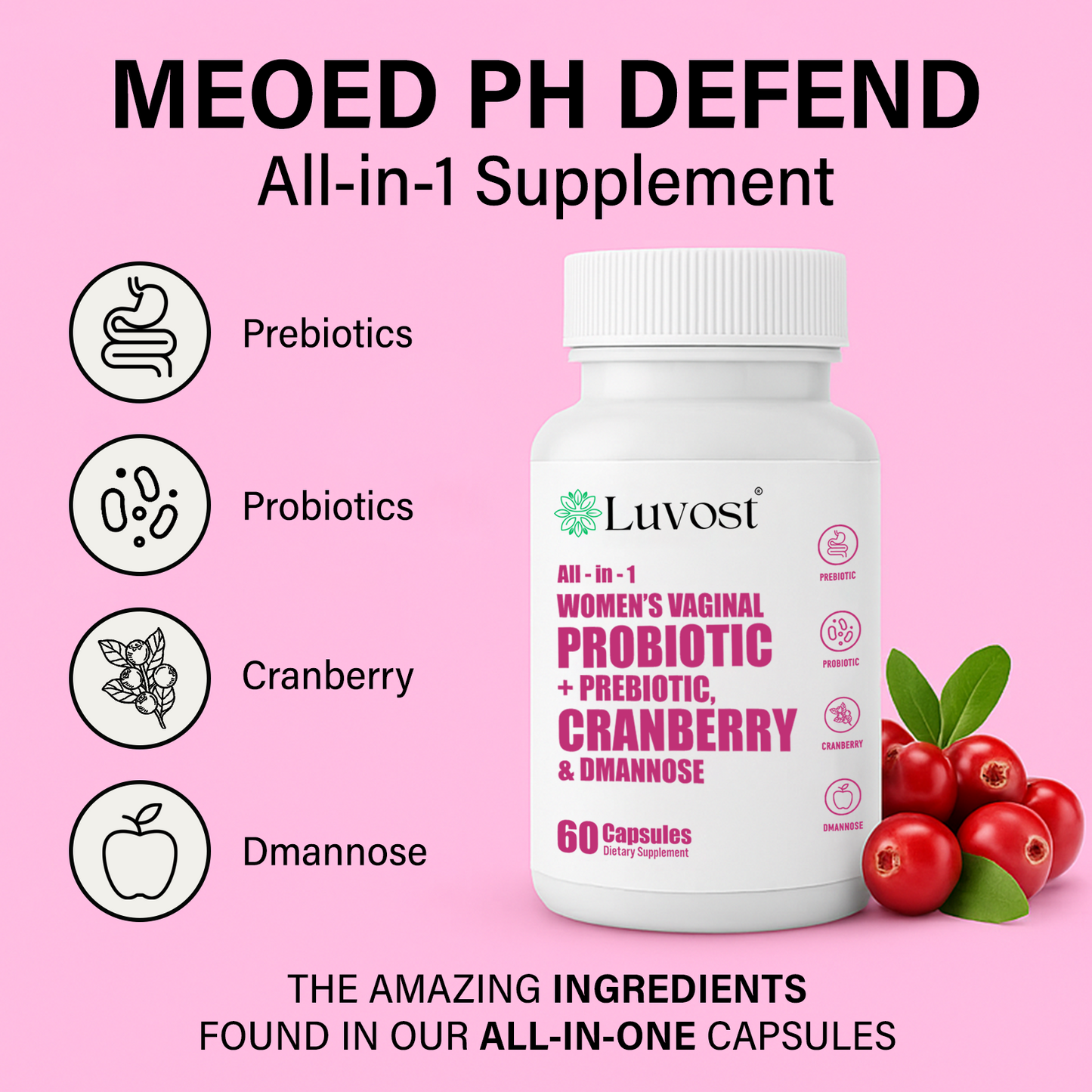 Luvost PH Defend Womens Probiotic