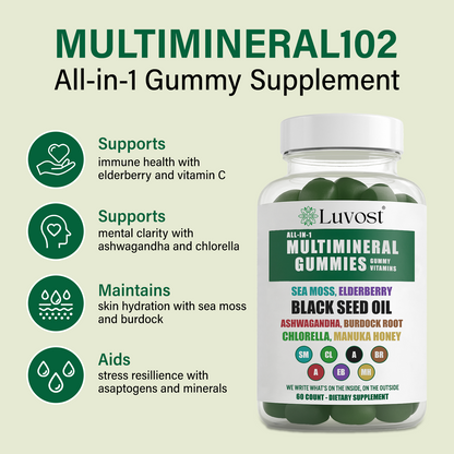 Luvost Multimineral Sea Moss Gummies