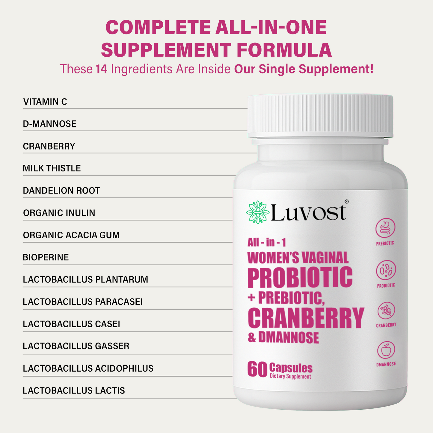 Luvost PH Defend Womens Probiotic