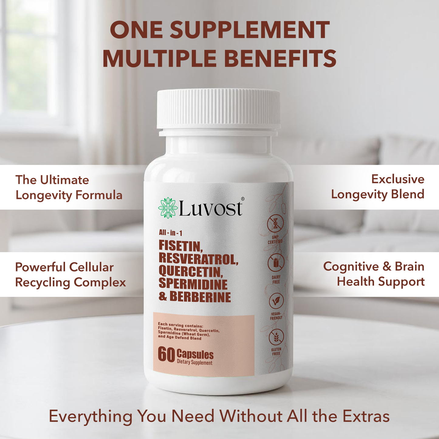 Luvost All in 1 One Age Defend™ Supplement