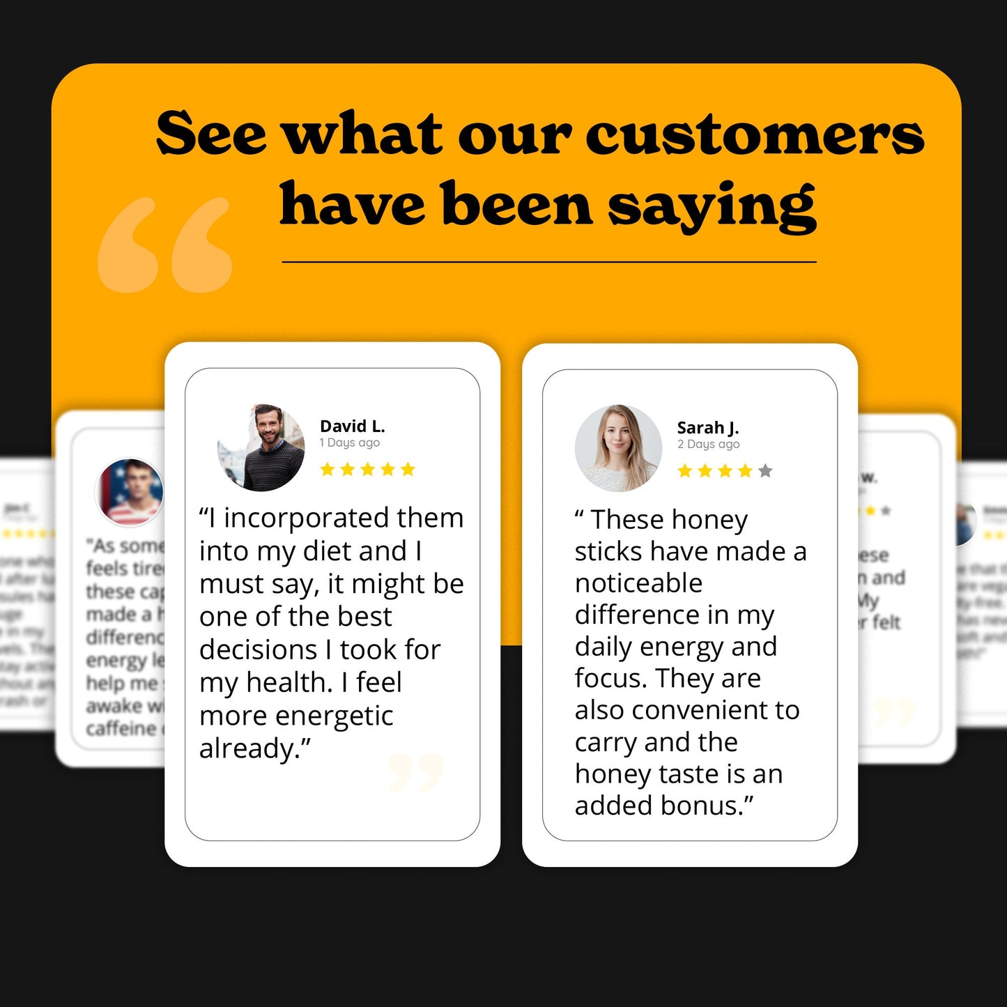 DRIXORA™ GOLD+ Shilajit Honey Sticks