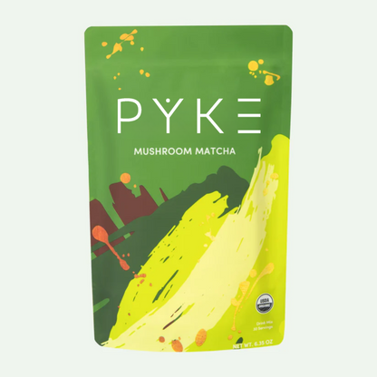 Pyke Superfood Mushroom Matcha (30 Servings)